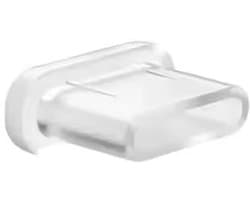 Stofplug USB-C - Stofkapje - Geschikt voor oplaadpoorten Smartphone/Tablet/Laptop - Transparant