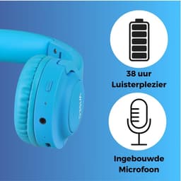 Koptelefoon kinderen met draad - Kinderkoptelefoon - Bedrade hoofdtelefoon - Veilig volume - School - Tablet - Laptop - Reizen - Muziek luisteren — thumbnail 5