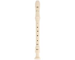 Sopraan blokfluit - Duitse boring - Fazley FunTune Recorder AS1-G - Wit — afbeelding 1