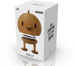 Hoptimist Bumble Speaker 10 x 10 x 18 cm L Oak — thumbnail 5