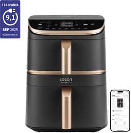 Cosori TurboTower Pro – Dubbele Airfryer XXL – 10.8L – Keramische Coating – 2 Manden Apart Instelbaar – 7 Programma’s — thumbnail 2
