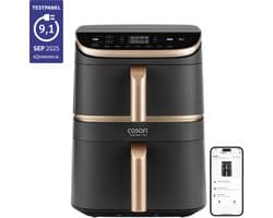 Cosori TurboTower Pro – Dubbele Airfryer XXL – 10.8L – Keramische Coating – 2 Manden Apart Instelbaar – 7 Programma’s — thumbnail 1