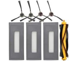 Geschikt voor Borstel Geschikt voor ECOVACS DEEBOT OZMO 930 Robotstofzuiger zijborstel en filter