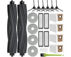 Geschikt voor Dreame L20 Ultra /Complete/ L30 Ultra Veegrobot Accessoires Vervangingsset Hoofdborstel Filter Zijborstel Accessoireset -22 stuks