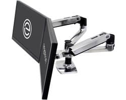 Dubbele Monitorarm voor 2 Schermen – Ergonomisch en Verstelbaar