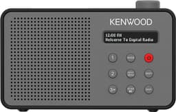 Kenwood CR-M25DAB Draagbare DAB+ radio met automatische veiligheidswaarschuwingsfunctie - Grijs — thumbnail 1