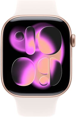 Apple Watch Series 11 gps - 46mm Aluminium Case - Light Blush Sport Band M/l Smartwatch Rose Gold — thumbnail 2