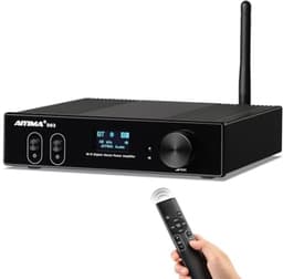 Bluetooth 5.0 150W HiFi 2.1 Digitale Geluidsversterker met USB DAC en OLED Display — thumbnail 3