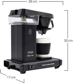Moccamaster Cup-One - Filterkoffiezetapparaat - Matt Black - 5 jaar garantie — thumbnail 5
