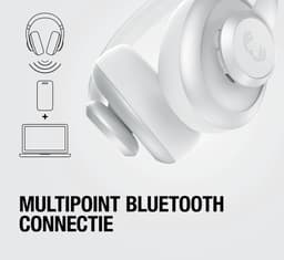 Fresh 'n Rebel Clam Blaze 2 – Draadloze Bluetooth Koptelefoon – 80 uur Speelduur – Inclusief App - Met volume wiel - Ice Grey — thumbnail 5