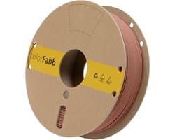 colorFabb Stonefill Rode Baksteen 3D-printerfilament - 1,75 mm - 700 g - BRICK LOOK - EASY TO PRINT - HIDES LAYERLINES
