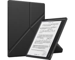 e-Reader Hoesje Origami Book Case met Wake/Sleep-functie - Kobo Elipsa 2E Hoesje - Zwart