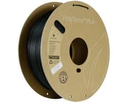 Polymaker PA11001 Filament PLA kunststof, PLA mat Mat, Gerecycled PLA 1.75 mm 1000 g Zwart PolyTerra™ Edition-R 1 stuk(