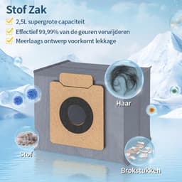 Onderdelen geschikt voor de Eufy X8 pro robotstofzuiger van Replacements - 13-delig — thumbnail 4