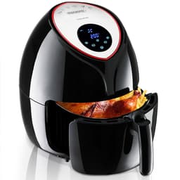Monzana Hetelucht Friteuse - 6,5 L XXL LED & Timer 1850W - Zwart — thumbnail 9