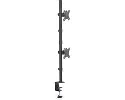Digitus Bureau Monitorhouder 2X Lcd-Arm Tot 32 Inch, Maximaal 8 Kg Zwart — thumbnail 1