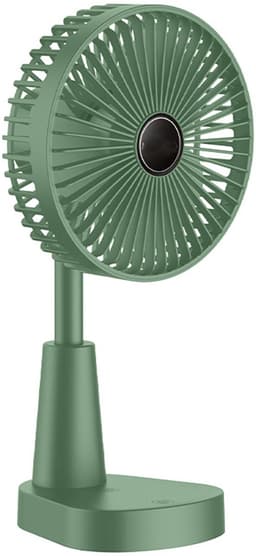 Draagbare opvouwbare ventilator voor thuis, op de camping, buiten en op kantoor; compact en duurzaam — thumbnail 1