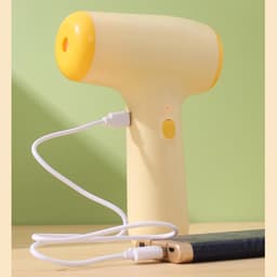 Elektrische Groentesnijder - Keukenmachine - Eten Bereiden - 4-in-1 Multifunctioneel - 19x19x10 cm - Wit — thumbnail 5