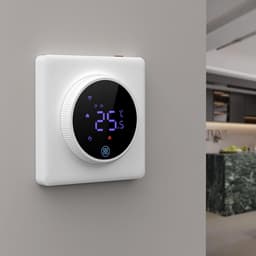 Slimme Thermostaat - Programmeerbare Bediening - Energie Besparen - App WiFi Controle - 5-70℃ Instelbereik - Wit — thumbnail 5