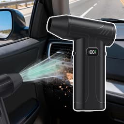Draagbare Stofzuiger - Mini Blazer - Auto Interieur Reinigen - Krachtige 90.000 RPM - 151 inch - Zwart — thumbnail 5