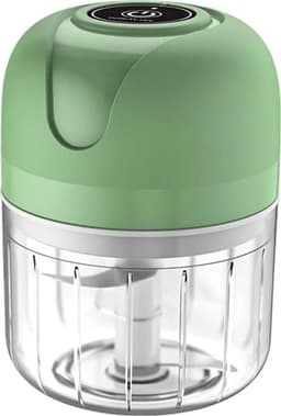 Draadloze miniblender van 250 ml, oplaadbaar via USB, 80 watt, 3 messen, perfect Geschikt voor in de keuken. — thumbnail 2