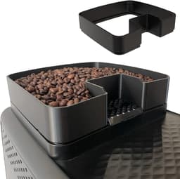 Koffiebonenhouder voor Philips EP 1200 2200 5400, Extra capaciteit, 1.5L | Accessoire voor Philips koffieapparaat, Vaste montage bonen verhoger — thumbnail 2