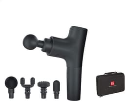 Massage gun - met verwisselbare siliconen accessoires - LED display - voor spierontspanning - ShopVlot — thumbnail 1
