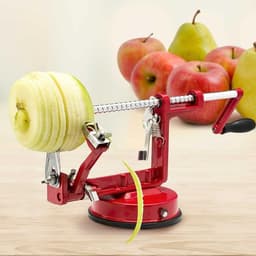 Huishoudelijke Schilmachine - Alles-in-één - Fruit Groente - Handmatige Bediening - 2 Kilogram - Rood — thumbnail 2