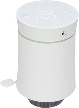 Slimme Thermostaatkraan - Radiatorkraan Programmeerbaar - Energie Besparen - App en Stembediening - 5°C-45°C - Wit — thumbnail 1