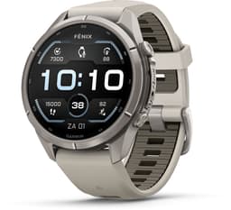 Garmin fēnix 9 Pro - 43 mm - Multisport GPS Smartwatch - 1.3" AMOLED-scherm - Volledig titanium behuizing - Batterijduur tot 10 dagen — thumbnail 3