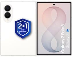 Samsung Galaxy Z Fold8 5G - Smartphone - 256GB - Cream + 1 jaar extra garantie