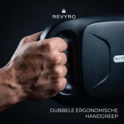 Revyro Pro - Ergonomische Massage Gun - Professioneel - Massage Apparaat - Incl. Infrarood Licht - 16 Massage Koppen — thumbnail 5