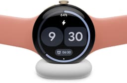 Google Pixel Watch 5 - smartwatch - 41 mm - Wifi - Goudkleurig/Rosé - sportbandje — thumbnail 2