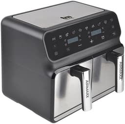 Olievrije friteuse 8 l - dubbel compartiment - touchscreen - gezonder frituren - ShopVlot — thumbnail 1