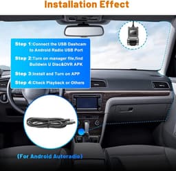 - Auto DVR Dashcam Mini-autocamera 170 ° groothoek autocamera USB-minirecorder, nachtversie videorecorder met G-sensor, lusopname, parkeerbewaking voor Android autoradio autocamera — thumbnail 2