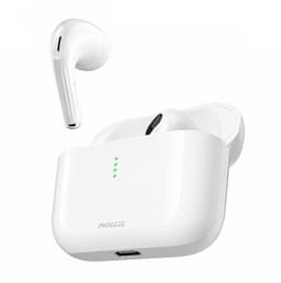 Phreeze TWS7 - Draadloze Oordopjes - Bluetooth 5.3 - ENC Microfoon - 30 Uur Speeltijd - Touchbediening - Geweldige Geluidskwaliteit - Wit — thumbnail 1