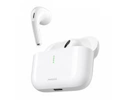 Phreeze TWS7 - Draadloze Oordopjes - Bluetooth 5.3 - ENC Microfoon - 30 Uur Speeltijd - Touchbediening - Geweldige Geluidskwaliteit - Wit