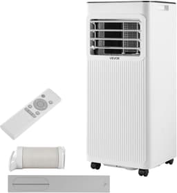 Draagbare Airco - Mobiele Airco - Ruimte Koelen - 3-in-1 Functie - 7000 BTU - Wit — thumbnail 1