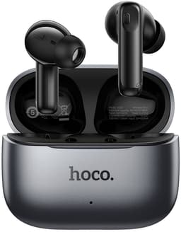 Hoco Draadloze Oordopjes - Noise Cancelling - AI Vertaling Functie - vertaal oortjes - 124 talen - Bluetooth 5.4 - Zwart — thumbnail 3
