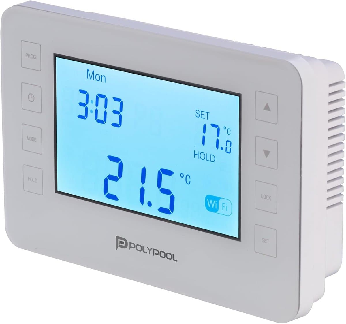Digitale Thermostaat - Slimme Thermostaat Programmeerbare Thermostaat - Energie Besparen - Wifi & Spraakbesturing - 230 Volt - Wit — afbeelding 1