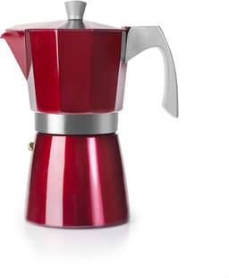 Koffiezetter - Percolator Mokkapot - Verse Koffie Maken - Inductie Geschikt - 2 Kopjes - Rood — thumbnail 3