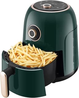 Heteluchtfriteuse - Airfryer - Gezond Bakken - Automatische Uitschakeling - 5 Liter - Blauw — thumbnail 1