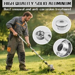 Omgoods - Aluminium Maaikop met Draad voor Grasmaaier 10 m — thumbnail 2