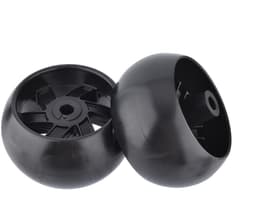 Dailygoods- Deck Wheel Vervanging - 5" Wiel - 2 Stuks - Hub Offset 3" - Boorgrootte 1/2" - Compatibel met Husqvarna - Graswiel — thumbnail 5