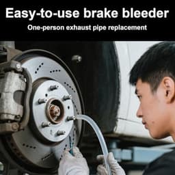 2 sets remontluchtingsslang, universele remontluchtingsgereedschappen Ontluchtingsgereedschapset voor terugslagklepbuis voor auto- en motorkoppelingsmodificatie Onderhoud Reizen Tanken — thumbnail 5