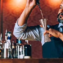 RVS barmaat met maten, barmaat voor bartenders, cocktailmaat met maten binnenin (60 ml 89 ml) — thumbnail 3