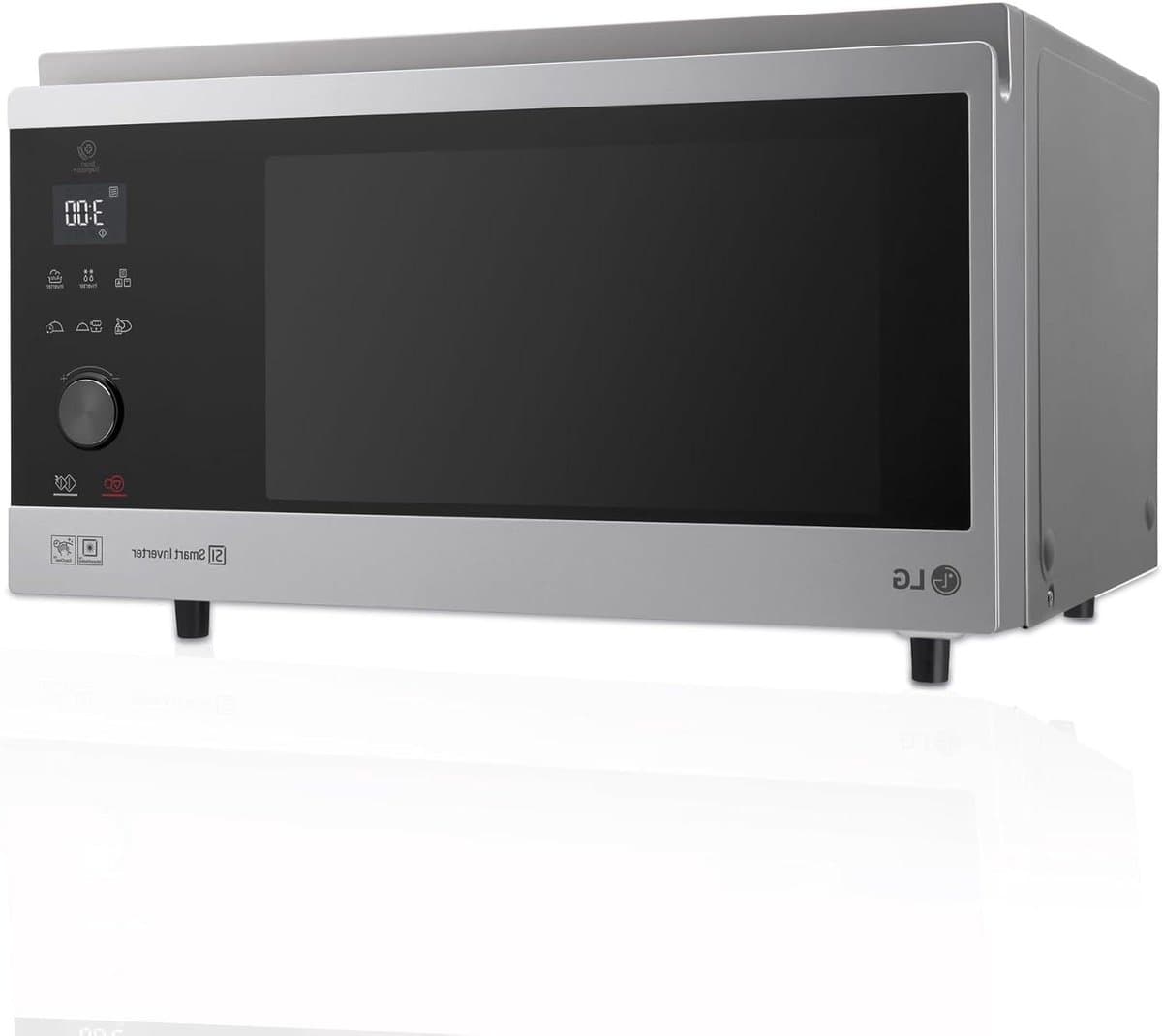 Magnetron Oven - Convectie Oven - Snel Koken - Smart Inverter Technologie - 39 Liter - Zwart Staal — afbeelding 1