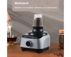 Keukenmachine Multifunctioneel - 1300 Watt Vermogen - 3,5 Liter Mengkom - RVS Materiaal - Voor Mixen En Kneden