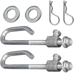 Dailygoods- Deck Lift Hanger Rod kit - Vervangt onderdeelnummers GX24864/GX21718 - Compatibel met E-serie en D-serie - Hoge kwaliteit - Voor diverse modellen - Inclusief bevestigingsmaterialen - Hefframe — thumbnail 5