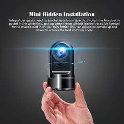Mini Dashcam - Autocamera Voorzijde - Veilig Rijden - ADAS Rijassistentie - 1080p HD - Zwart — thumbnail 4